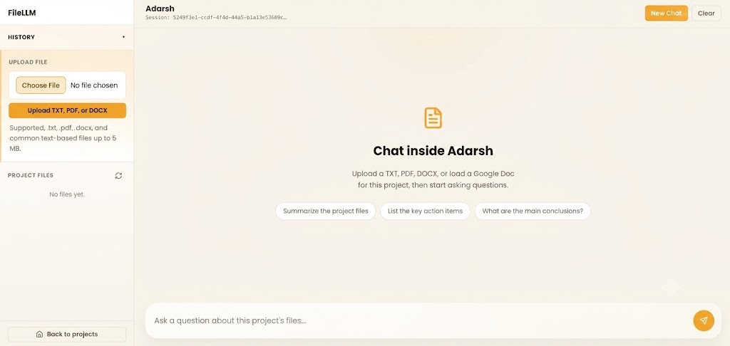 FileLLM - AI-Powered Document & Code Assistant screenshot 4